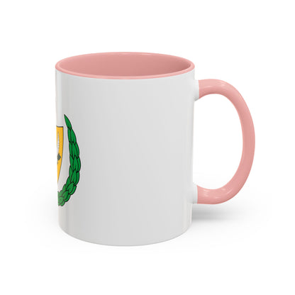 Coat of arms of the Turkish Federated State of Cyprus - Accent Coffee Mug
