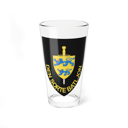 Emblem for the II-SLFR (Denmark) (Coat of Arms) Pint Glass 16oz