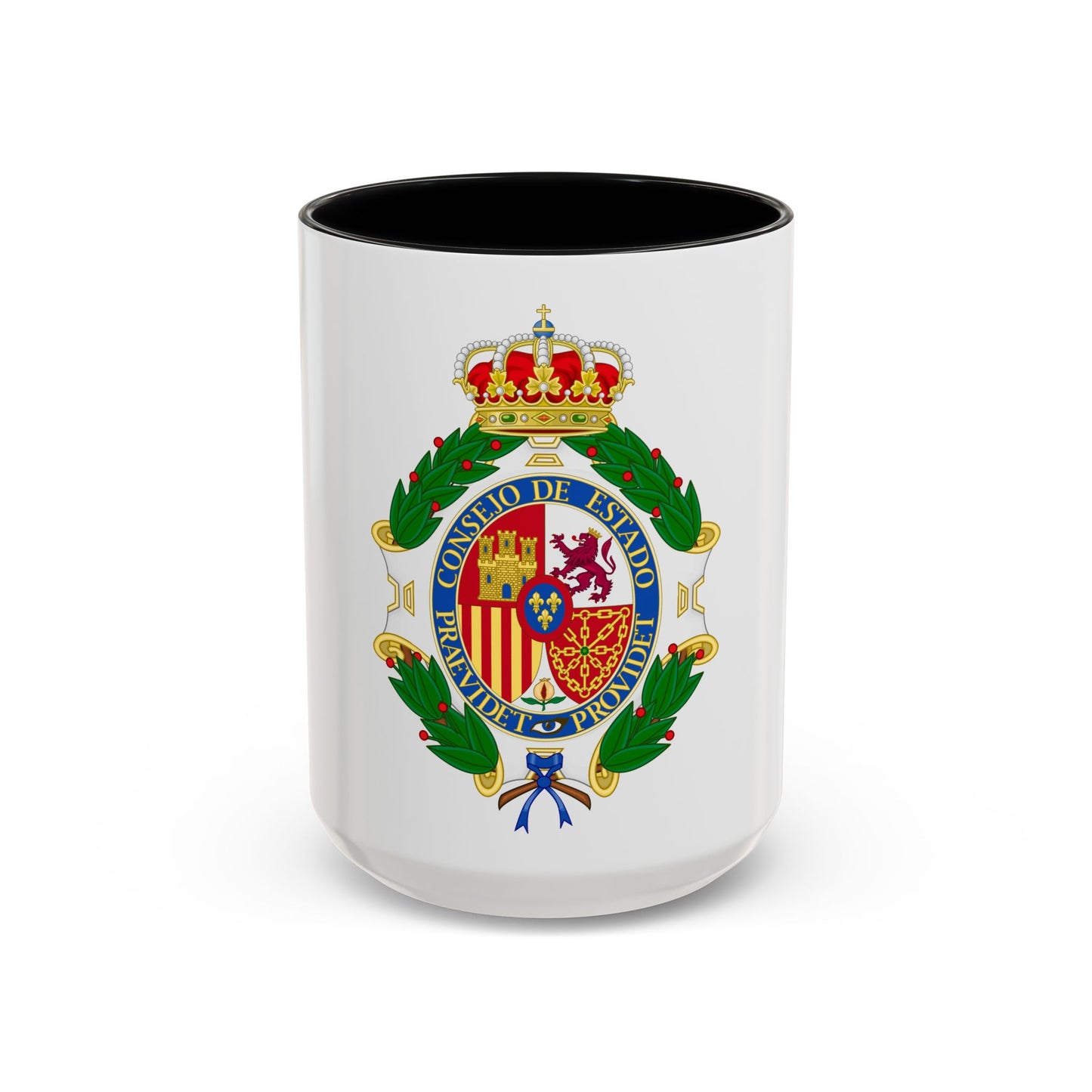 Coat of Arms of the Spanish Council of State - Accent Coffee Mug