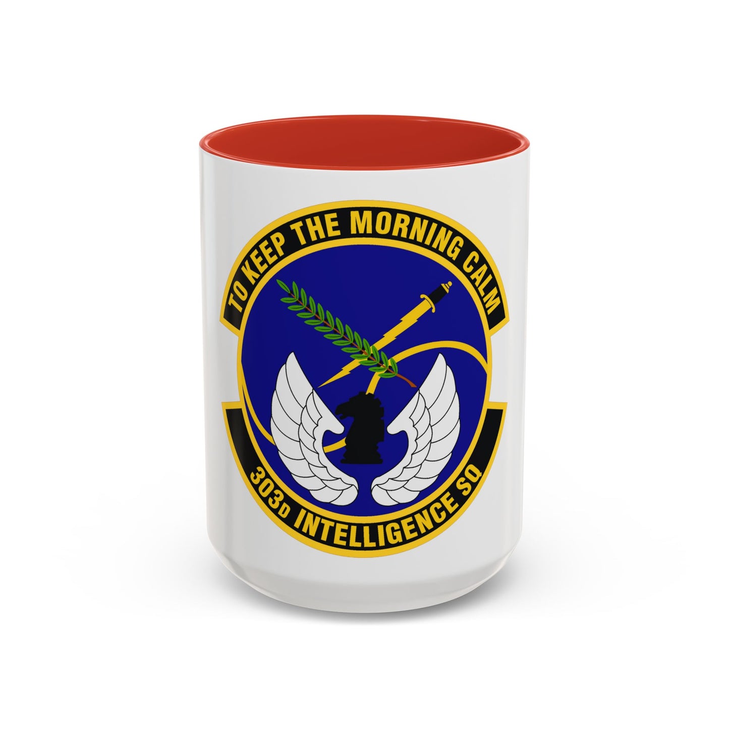 303d Intelligence Squadron (U.S. Air Force) Accent Coffee Mug