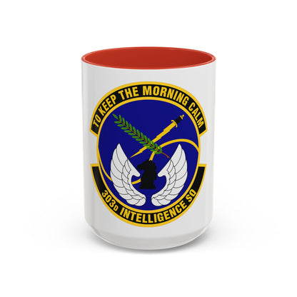 303d Intelligence Squadron (U.S. Air Force) Accent Coffee Mug