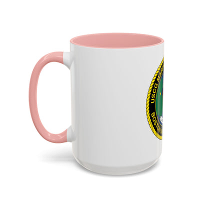 USCG MSO Boston Marine Safety Office (U.S. Coast Guard) Accent Coffee Mug