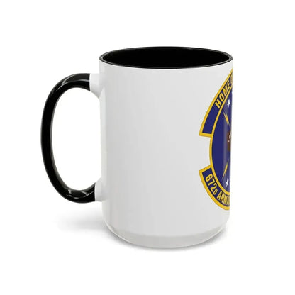 672d Armament Systems Squadron (U.S. Air Force) Accent Coffee Mug - Go Mug Yourself
