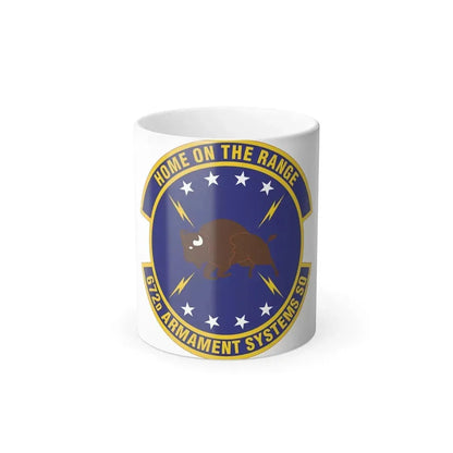 672d Armament Systems Squadron (U.S. Air Force) Color Changing Coffee Mug 11oz - Go Mug Yourself