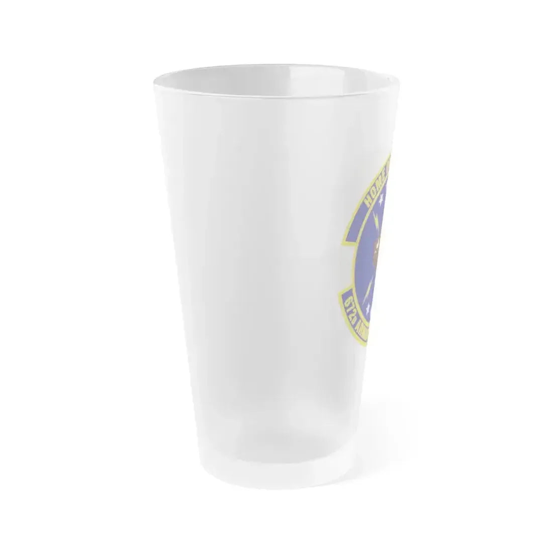 672d Armament Systems Squadron (U.S. Air Force) Frosted Pint Glass 16oz - Go Mug Yourself