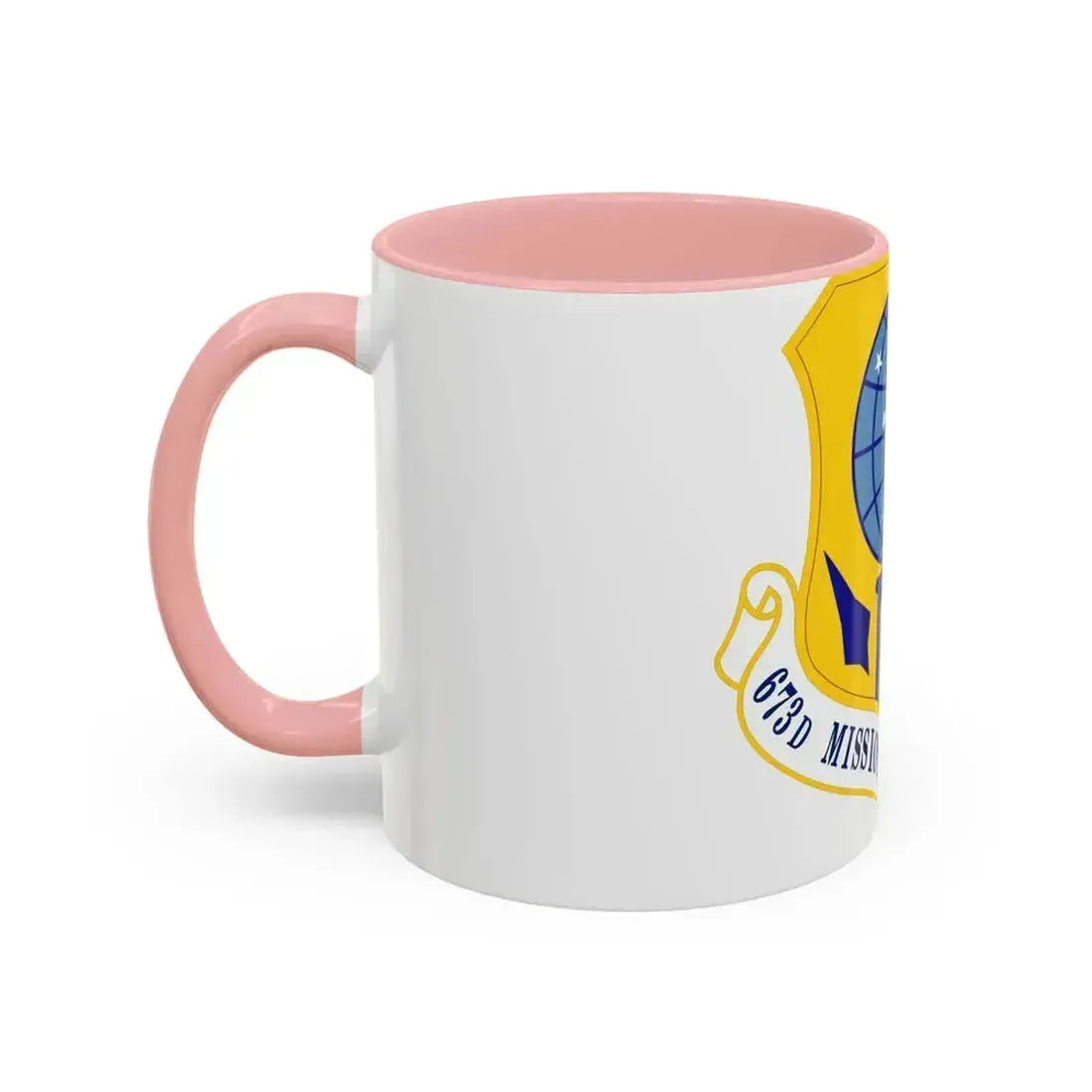 673 Mission Support Group PACAF (U.S. Air Force) Accent Coffee Mug - Go Mug Yourself
