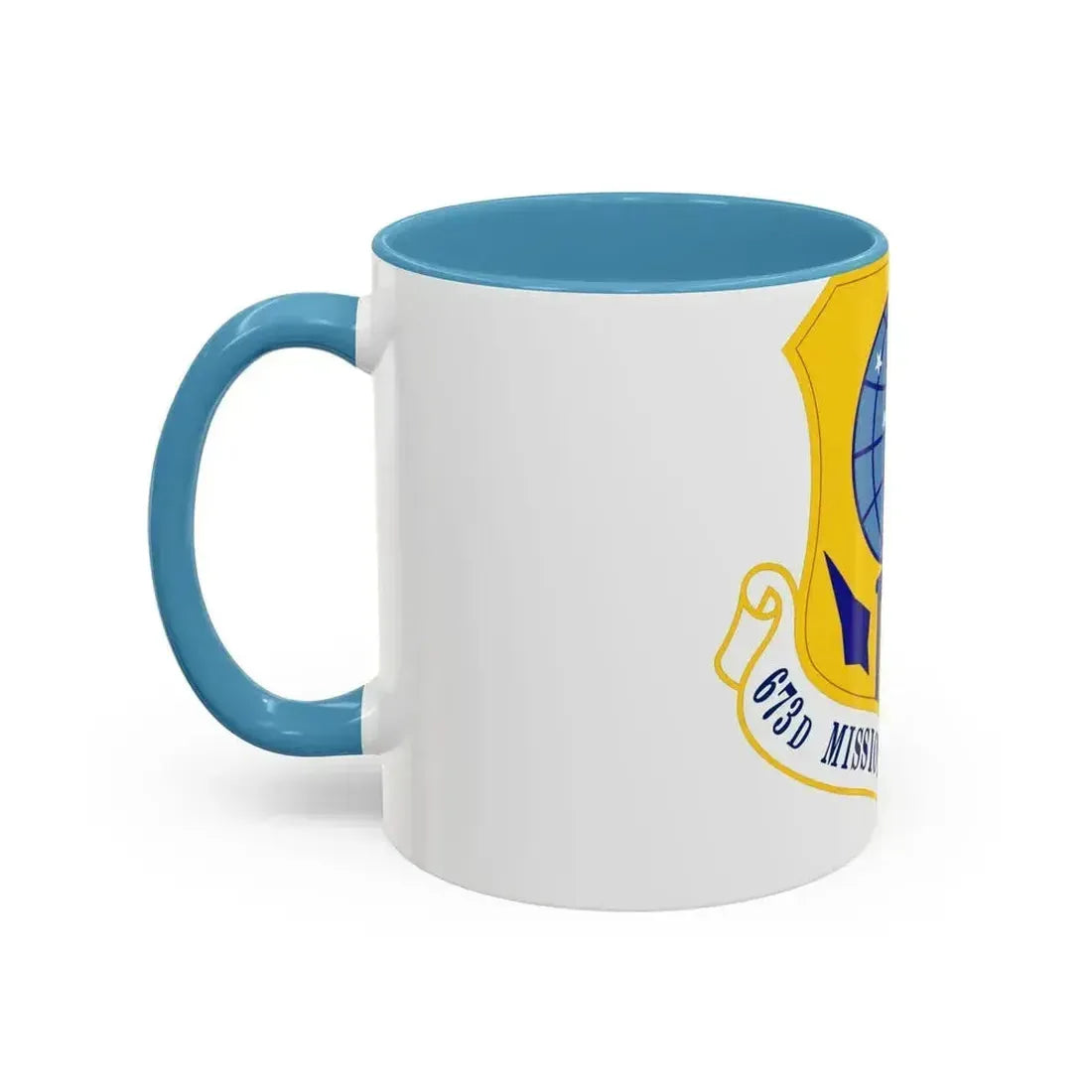 673 Mission Support Group PACAF (U.S. Air Force) Accent Coffee Mug - Go Mug Yourself
