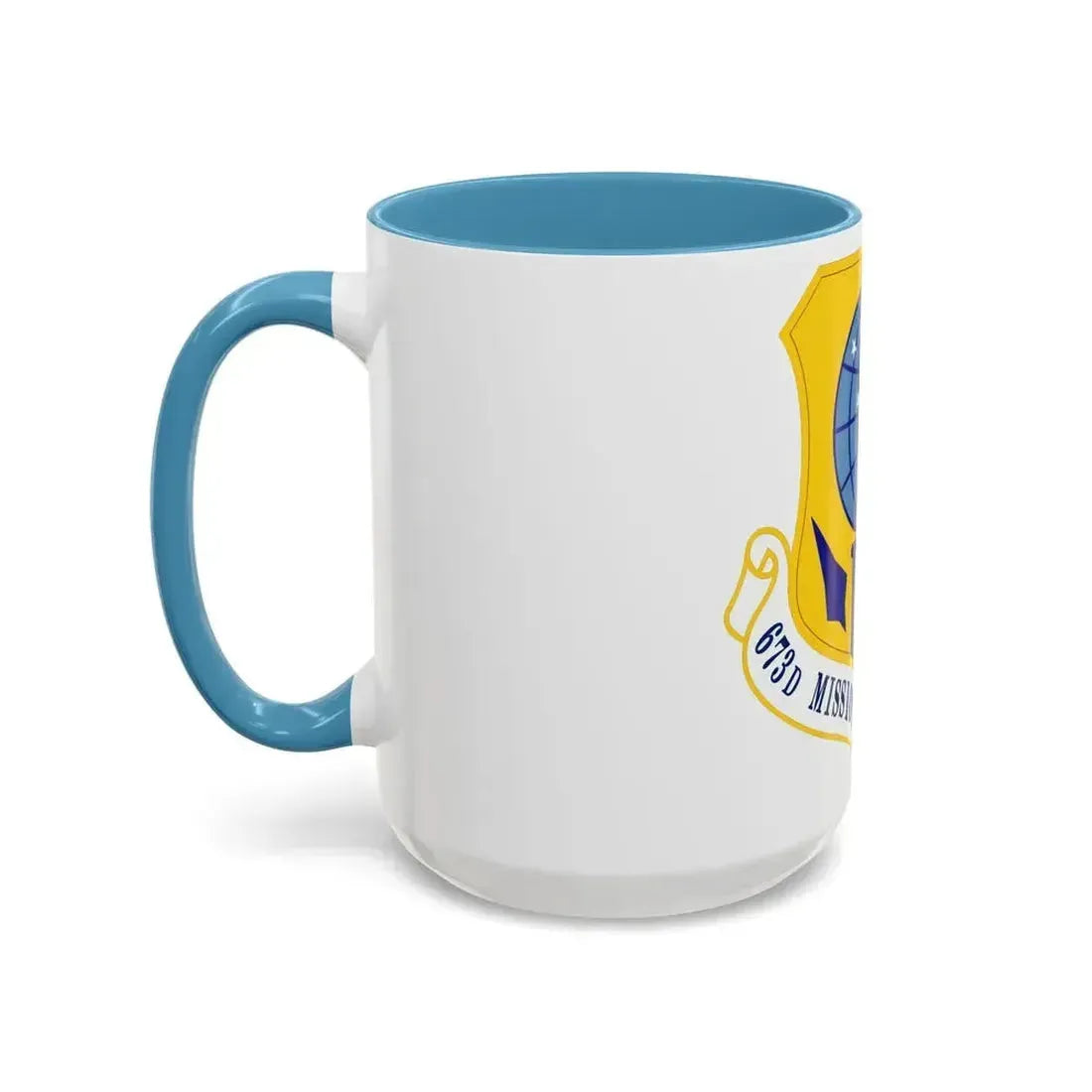 673 Mission Support Group PACAF (U.S. Air Force) Accent Coffee Mug - Go Mug Yourself
