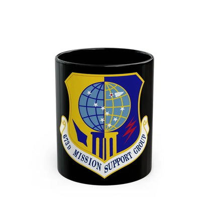 673 Mission Support Group PACAF (U.S. Air Force) Black Coffee Mug 11oz - Go Mug Yourself