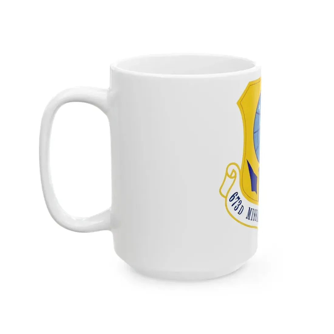 673 Mission Support Group PACAF (U.S. Air Force) White Coffee Mug - Go Mug Yourself