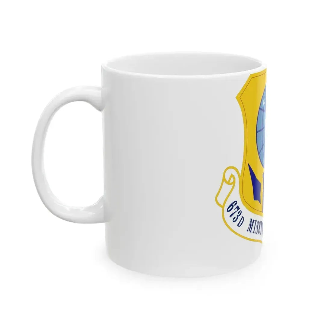 673 Mission Support Group PACAF (U.S. Air Force) White Coffee Mug - Go Mug Yourself