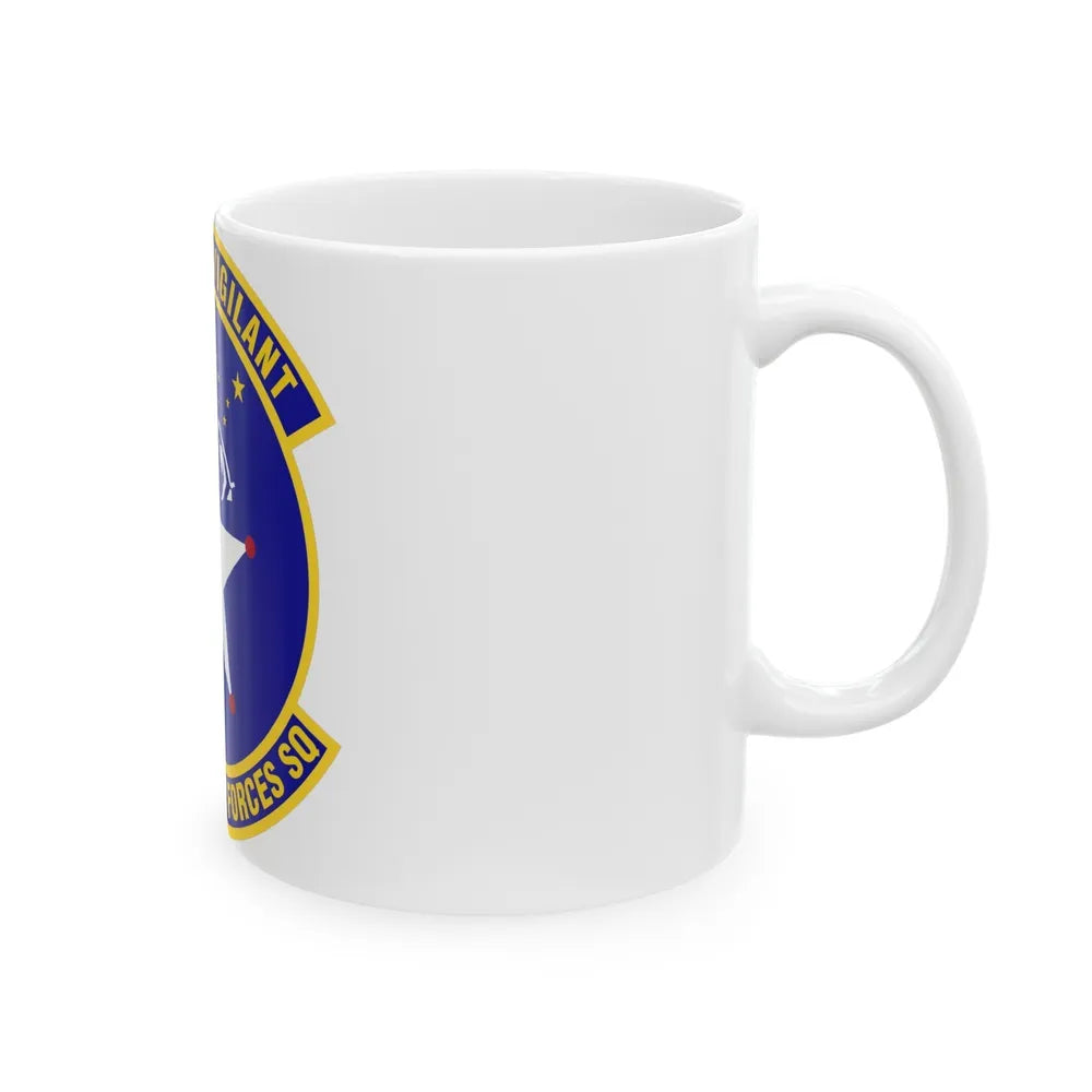 673 Security Forces Squadron PACAF (U.S. Air Force) White Coffee Mug-Go Mug Yourself