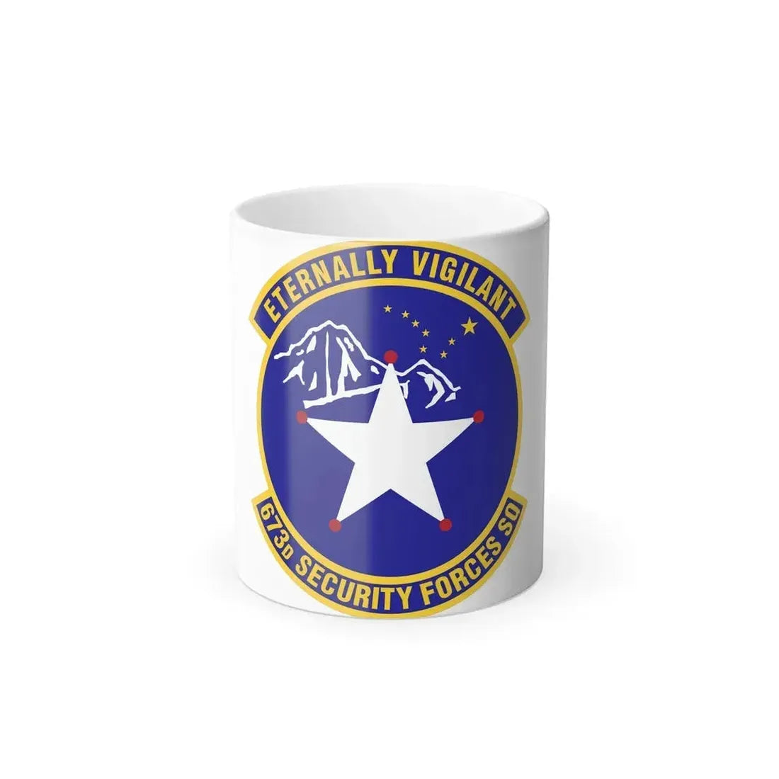 673 Security Forces Squadron PACAF (U.S. Air Force) Color Changing Coffee Mug 11oz - Go Mug Yourself