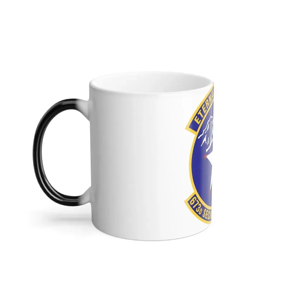 673 Security Forces Squadron PACAF (U.S. Air Force) Color Changing Coffee Mug - Go Mug Yourself