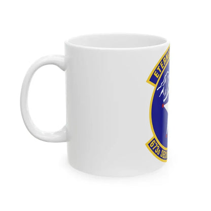 673 Security Forces Squadron PACAF (U.S. Air Force) White Coffee Mug - Go Mug Yourself