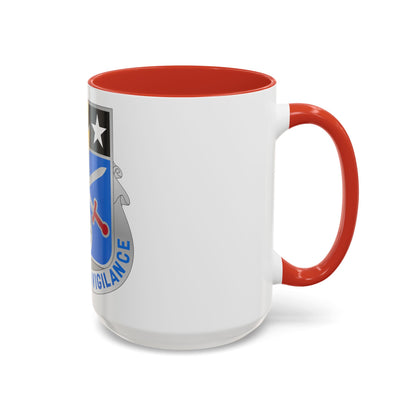 108 Military Intelligence Battalion (U.S. Army) Accent Coffee Mug