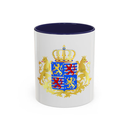 Middle coat of arms of the Grand Dukes of Luxembourg prior to 2000 - Accent Coffee Mug