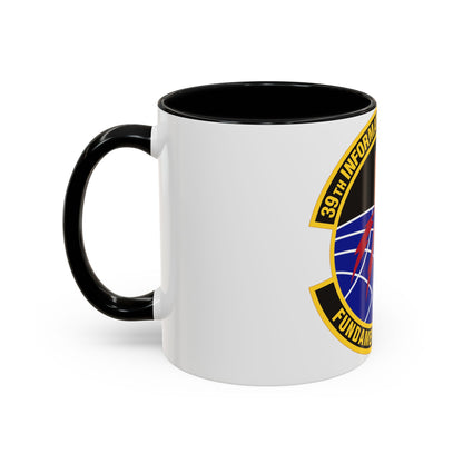 39th Information Operations Squadron (U.S. Air Force) Accent Coffee Mug