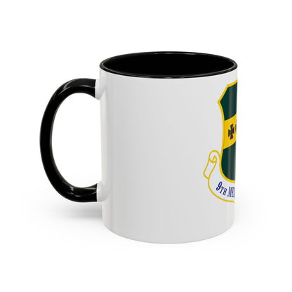 9th Medical Group (U.S. Air Force) Accent Coffee Mug
