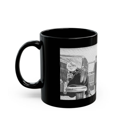 Fancy Town (1) - Black Coffee Mug