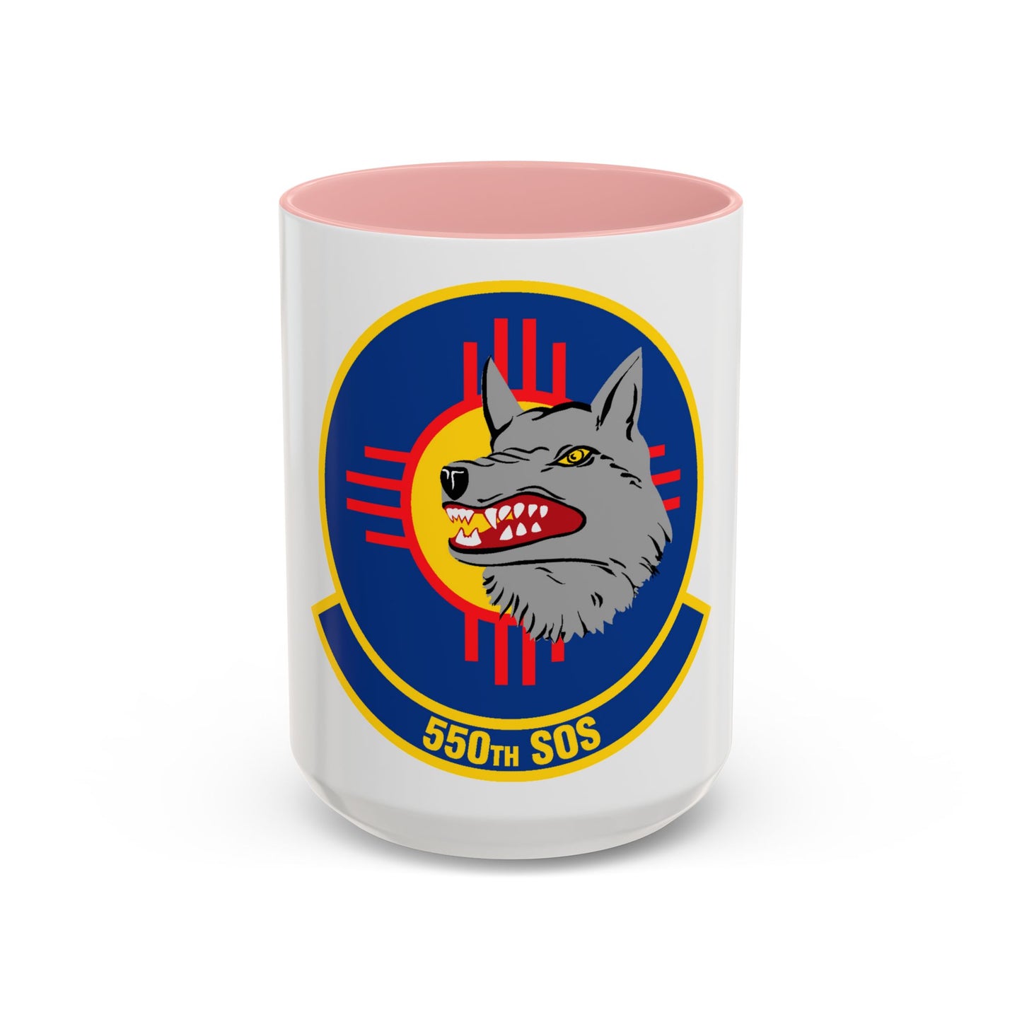 550 Special Operations Squadron AETC (U.S. Air Force) Accent Coffee Mug