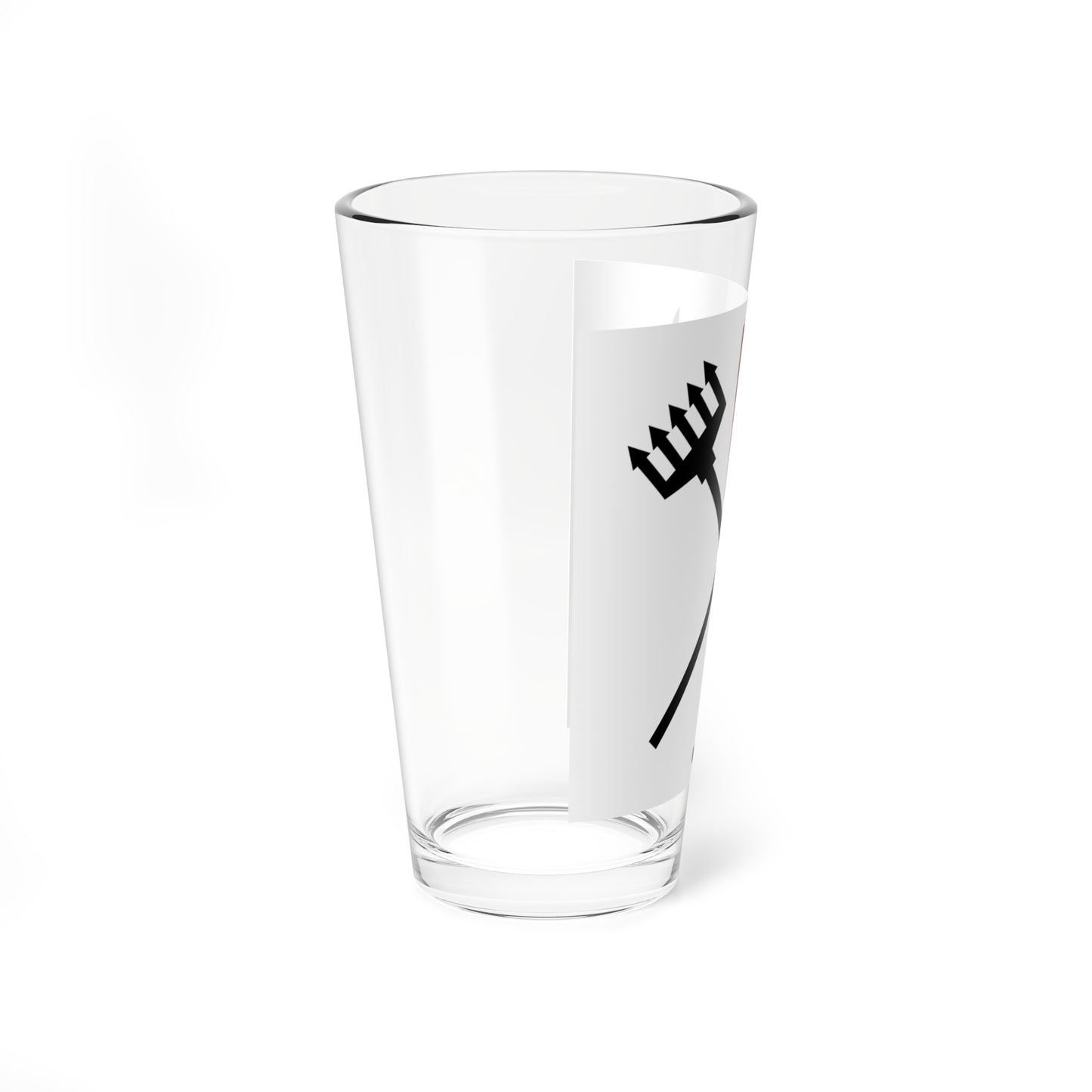 CHE Riedikon Flag (Switzerland) Pint Glass 16oz