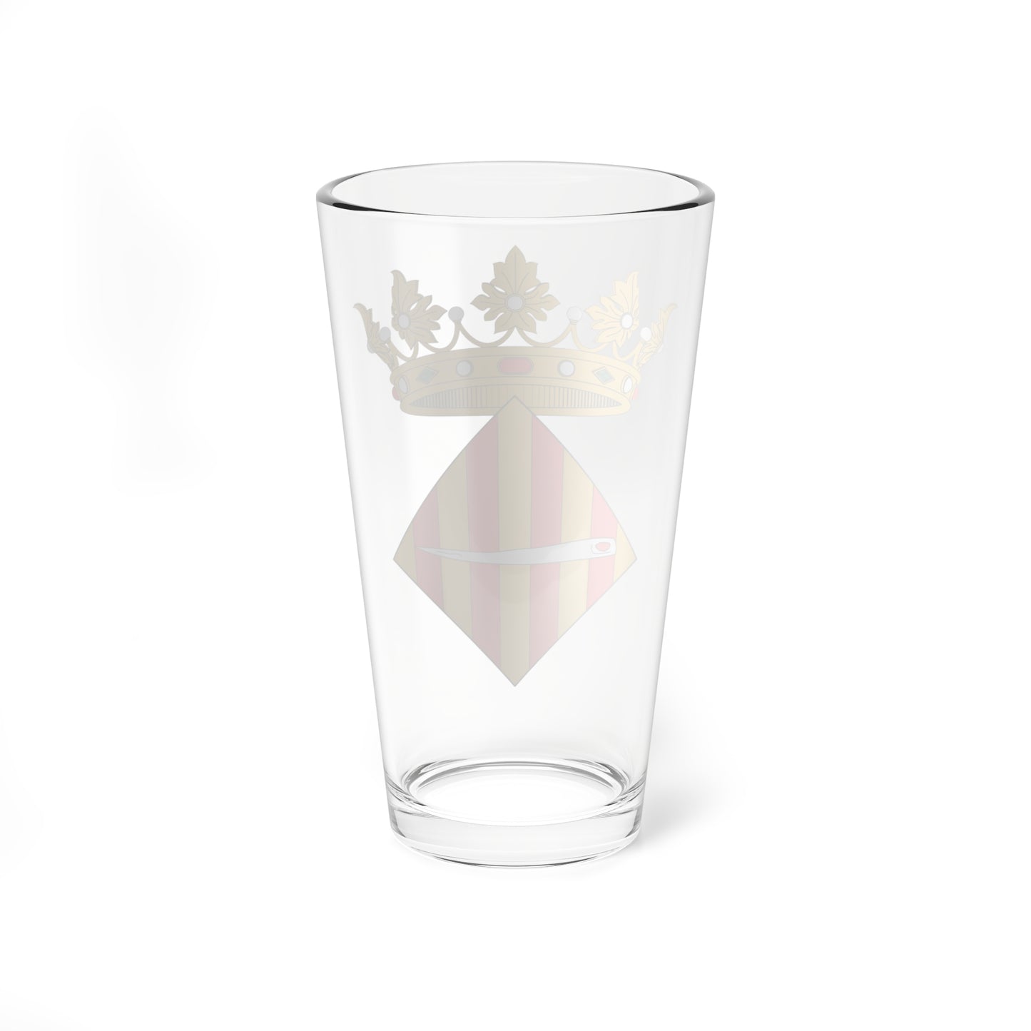 Escudo de Agullent (Spain) (Coat of Arms) Pint Glass 16oz