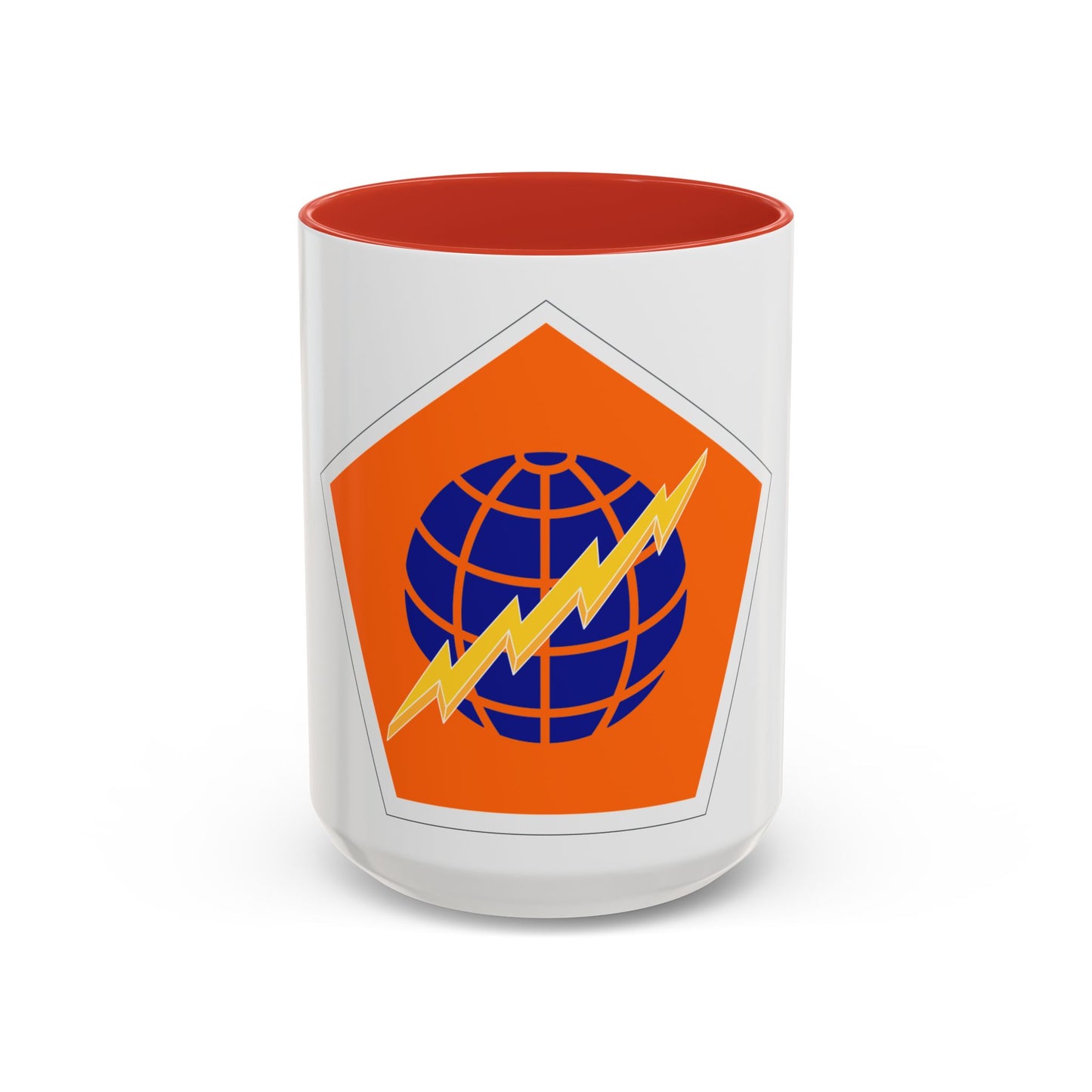 505 Signal Brigade (U.S. Army) Accent Coffee Mug