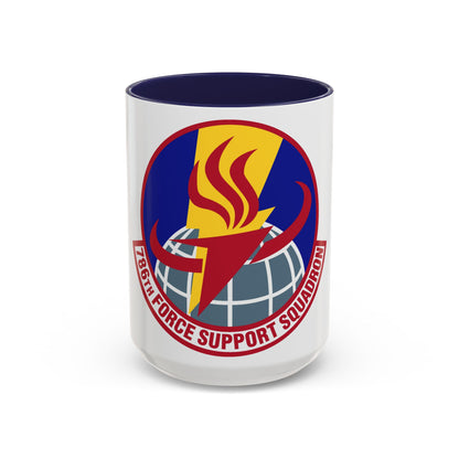 786th Force Support Squadron (U.S. Air Force) Accent Coffee Mug