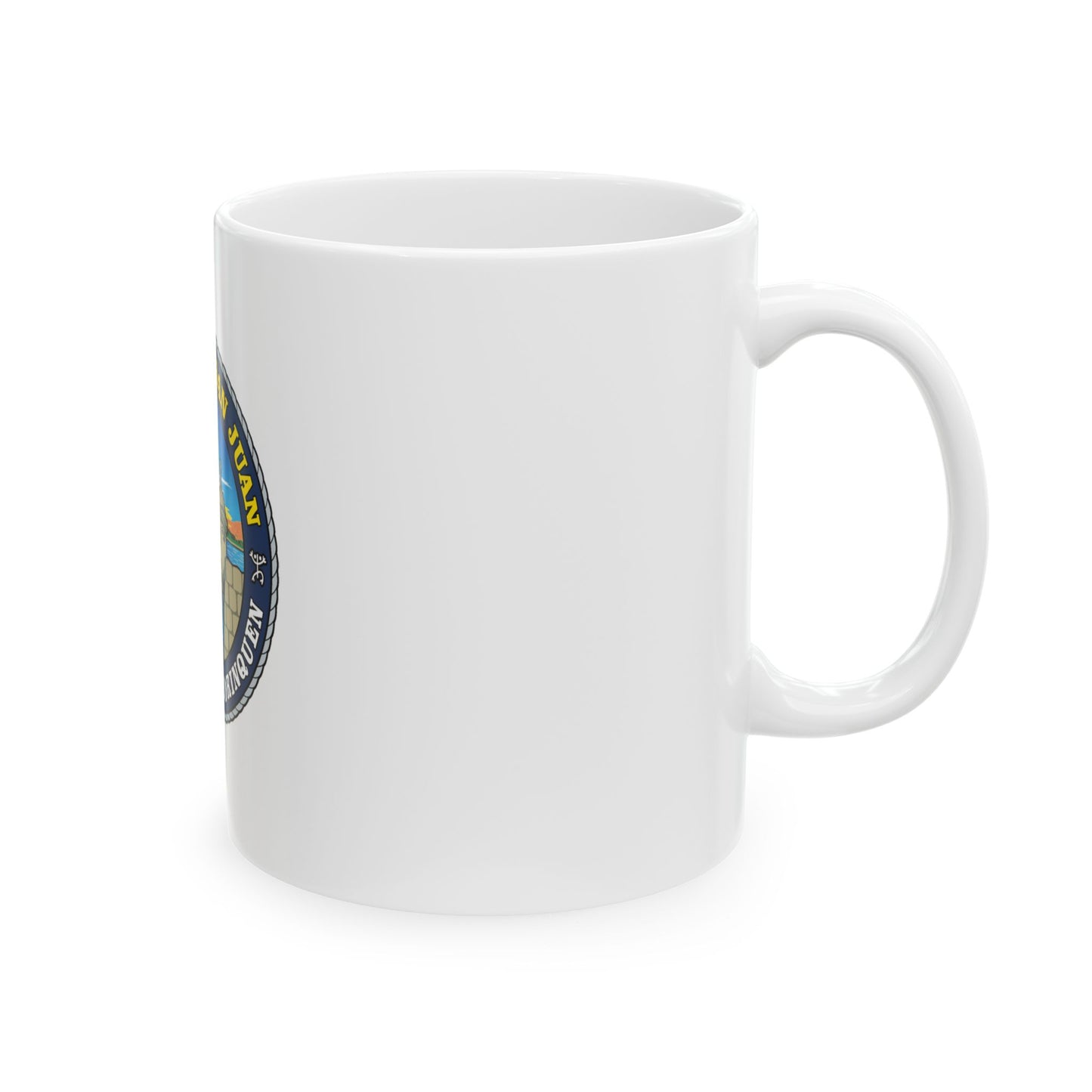 USCG Base San Juan (U.S. Coast Guard) White Coffee Mug