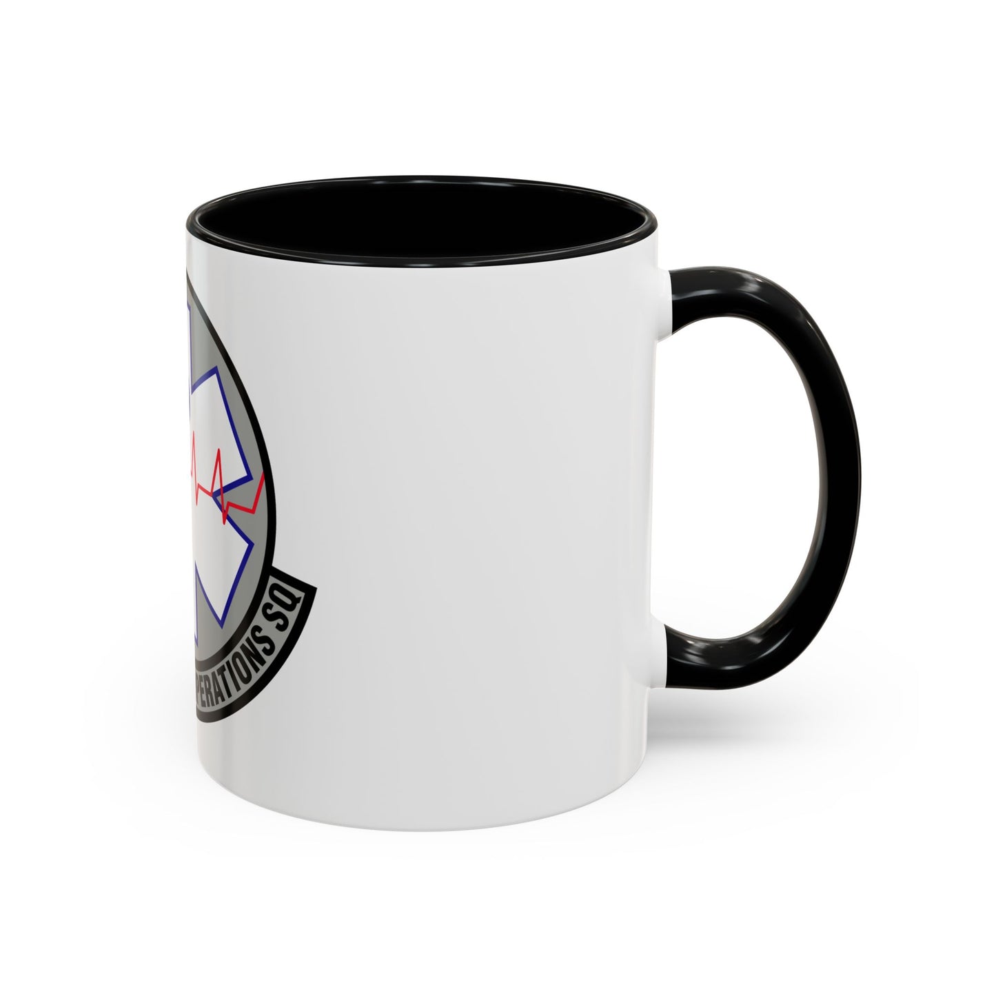 7 Healthcare Operations Squadron AFGSC (U.S. Air Force) Accent Coffee Mug