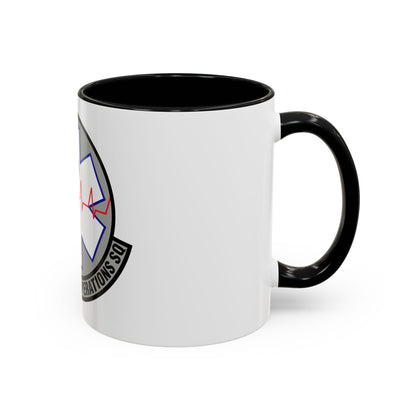 7 Healthcare Operations Squadron AFGSC (U.S. Air Force) Accent Coffee Mug