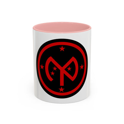 27th Infantry Division SSI (U.S. Army) Accent Coffee Mug
