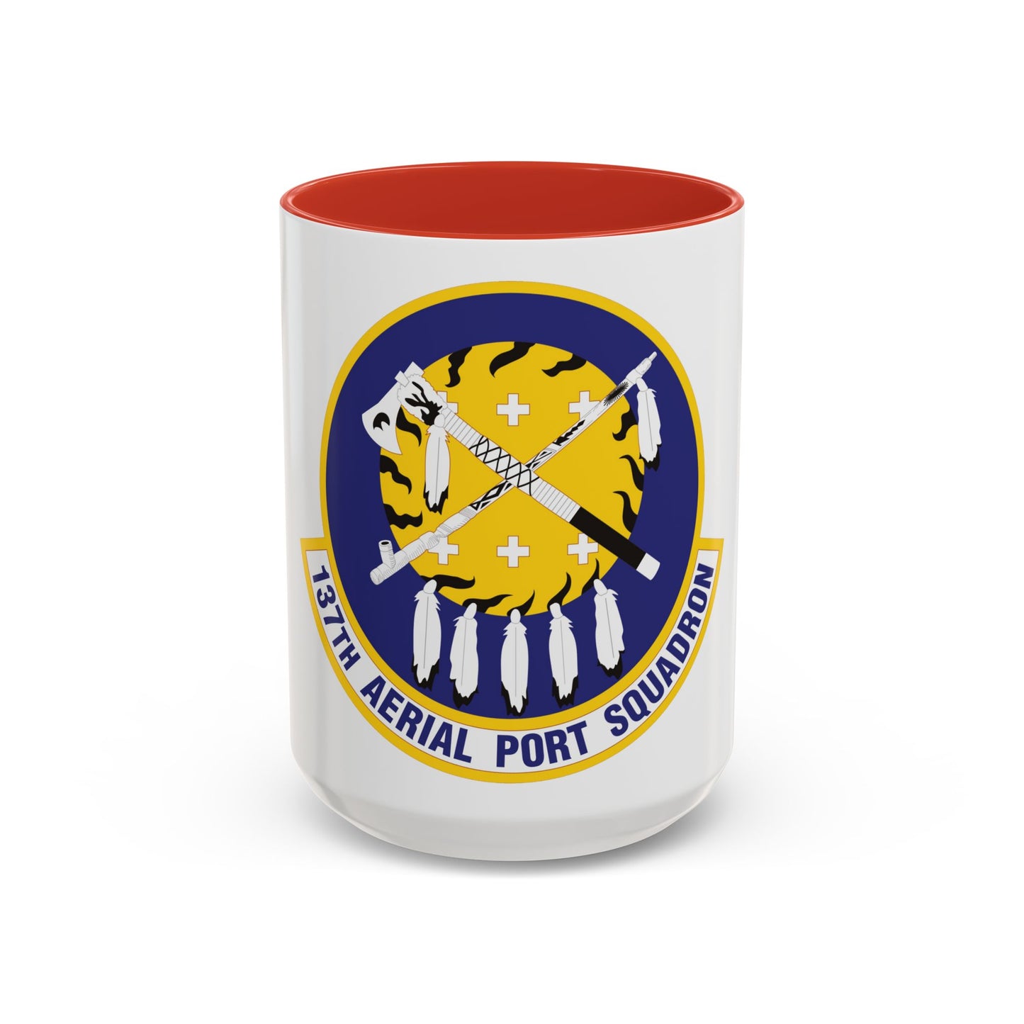 137th Aerial Port Squadron (U.S. Air Force) Accent Coffee Mug