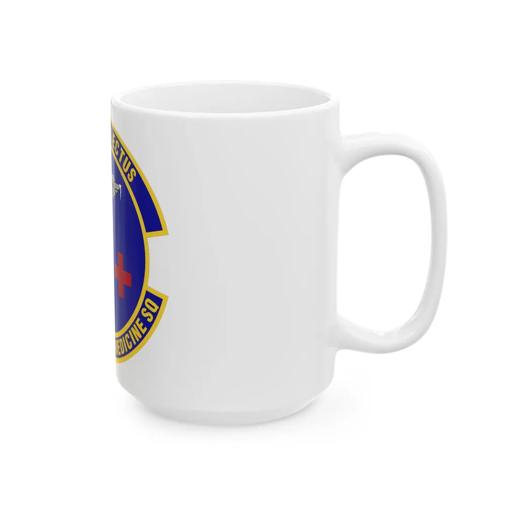 673d Aerospace Medicine Squadron (U.S. Air Force) White Coffee Mug-Go Mug Yourself