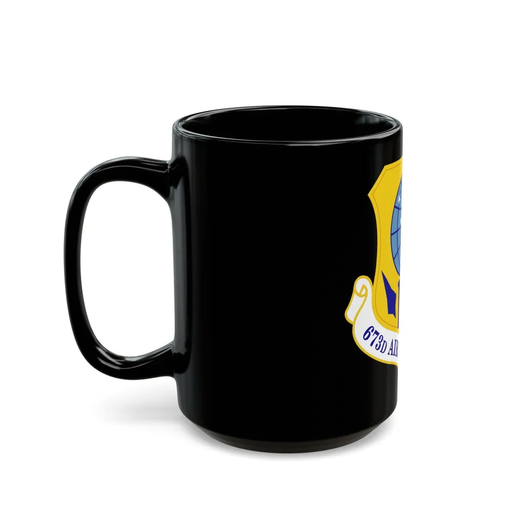 673d Air Base Wing (U.S. Air Force) Black Coffee Mug-Go Mug Yourself