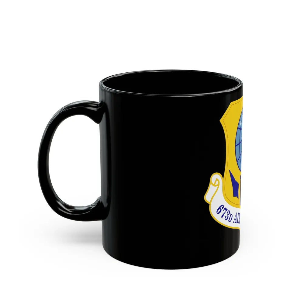 673d Air Base Wing (U.S. Air Force) Black Coffee Mug-Go Mug Yourself