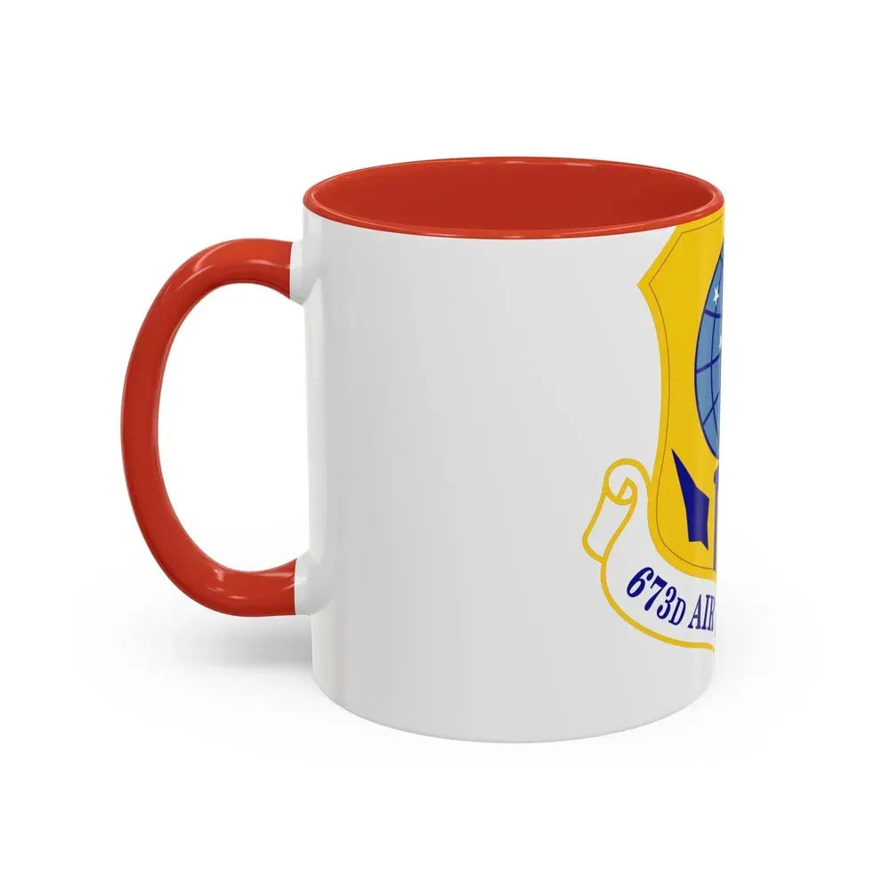 673d Air Base Wing (U.S. Air Force) Accent Coffee Mug - Go Mug Yourself