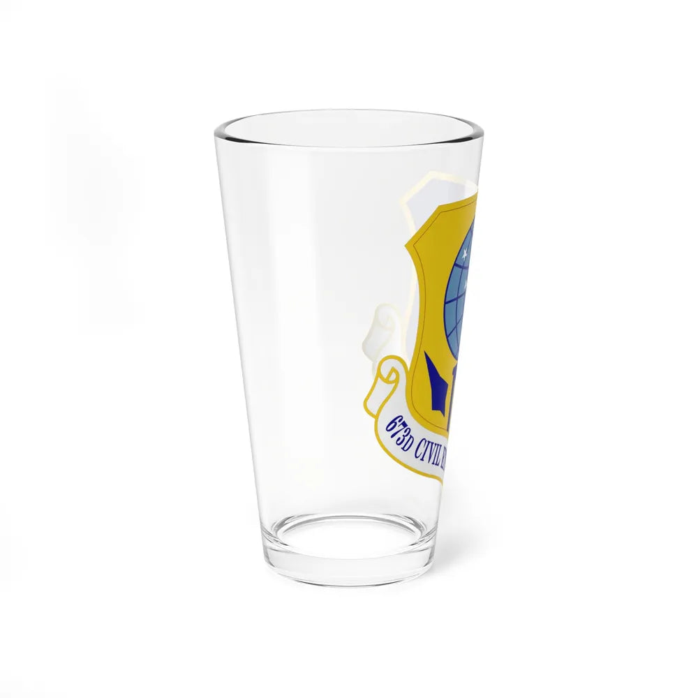 673d Civil Engineer Group (U.S. Air Force) Pint Glass 16oz-Go Mug Yourself