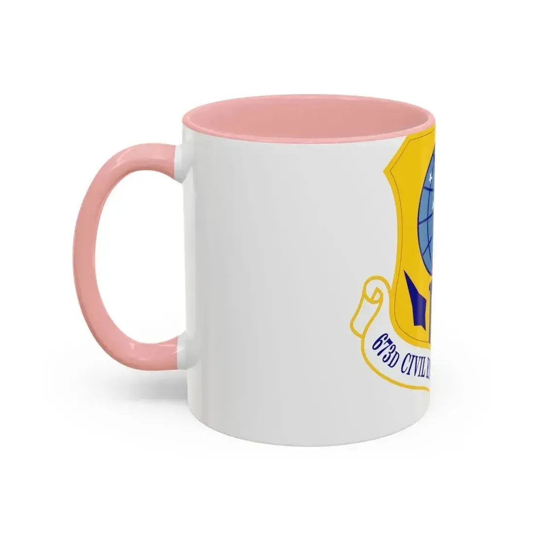 673d Civil Engineer Group (U.S. Air Force) Accent Coffee Mug - Go Mug Yourself