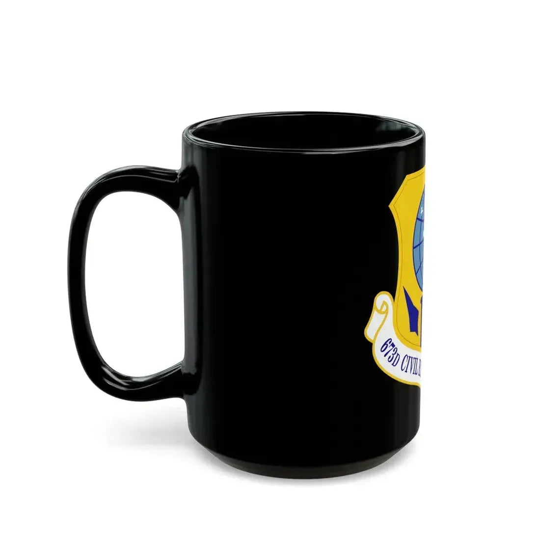 673d Civil Engineer Group (U.S. Air Force) Black Coffee Mug - Go Mug Yourself