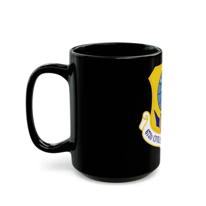 673d Civil Engineer Group (U.S. Air Force) Black Coffee Mug - Go Mug Yourself