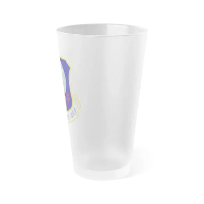 673d Civil Engineer Group (U.S. Air Force) Frosted Pint Glass 16oz - Go Mug Yourself