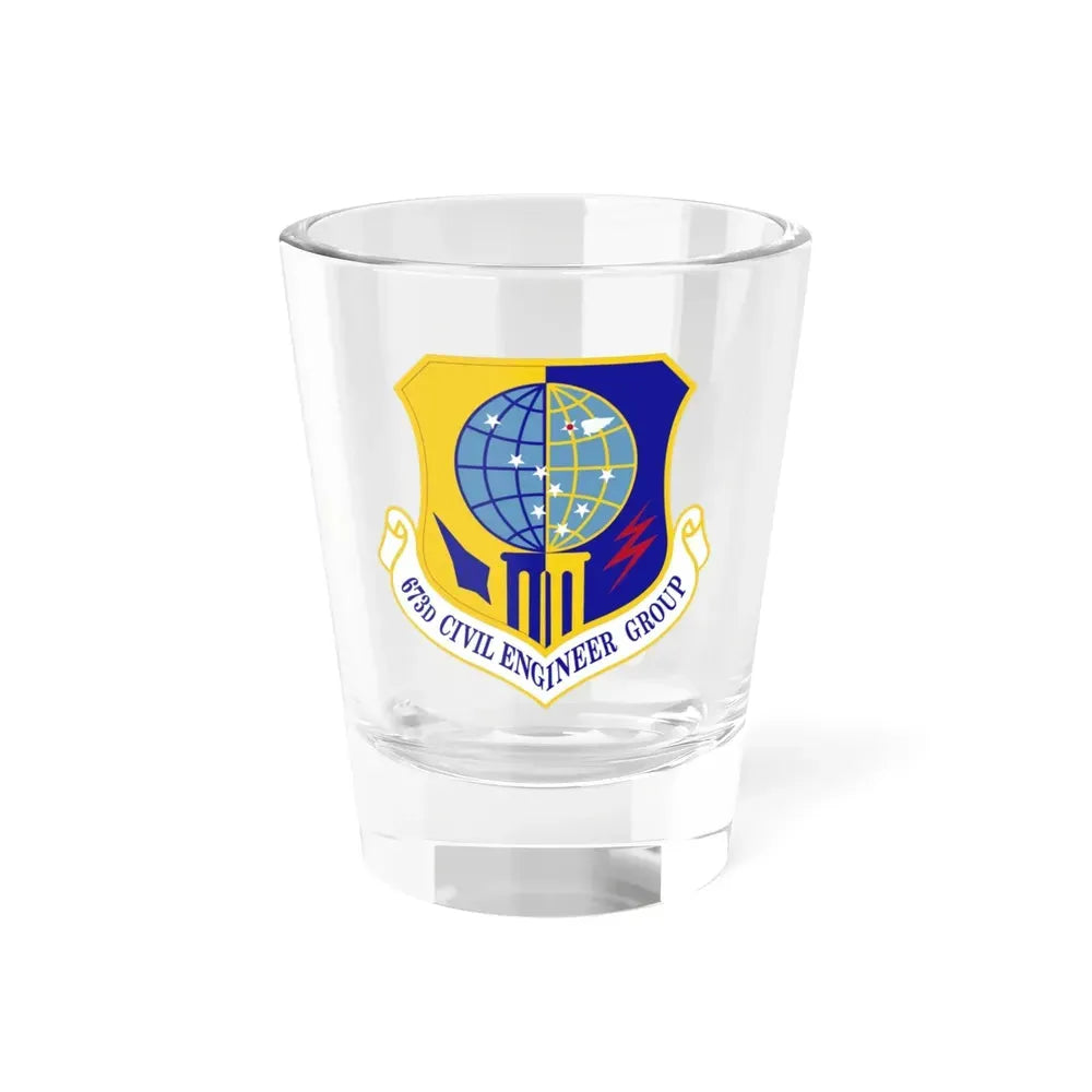 673d Civil Engineer Group (U.S. Air Force) Shot Glass 1.5oz 1.5oz - Go Mug Yourself