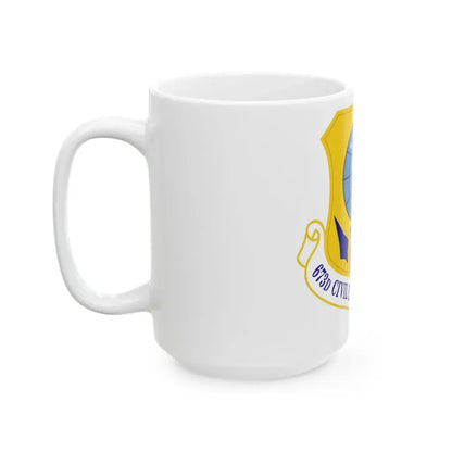 673d Civil Engineer Group (U.S. Air Force) White Coffee Mug - Go Mug Yourself