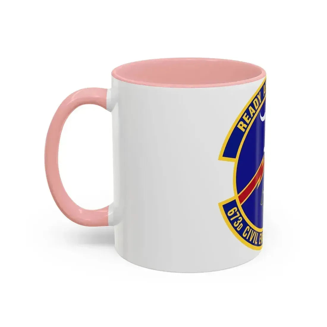 673d Civil Engineer Squadron (U.S. Air Force) Accent Coffee Mug - Go Mug Yourself