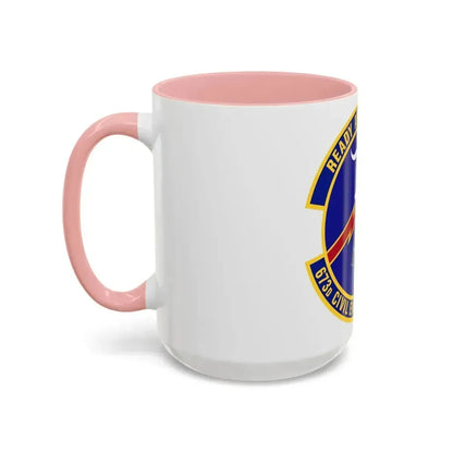 673d Civil Engineer Squadron (U.S. Air Force) Accent Coffee Mug - Go Mug Yourself