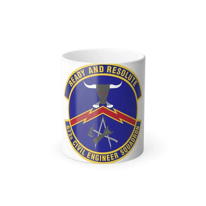 673d Civil Engineer Squadron (U.S. Air Force) Color Changing Coffee Mug 11oz - Go Mug Yourself