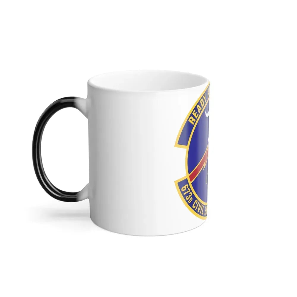 673d Civil Engineer Squadron (U.S. Air Force) Color Changing Coffee Mug - Go Mug Yourself