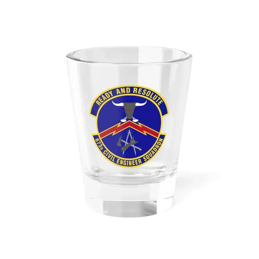 673d Civil Engineer Squadron (U.S. Air Force) Shot Glass 1.5oz 1.5oz - Go Mug Yourself